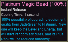Platinium Magic Bead 100%